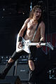 Joel O'Keeffe from Airbourne at the See-Rock Festival 2014