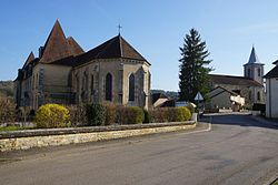 Skyline of Neurey-lès-la-Demie