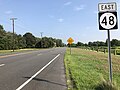 File:2018-08-15 16 26 47 View east along New Jersey State Route 48 (Harding Highway) at Central School House Road in Carneys Point Township, Salem County, New Jersey.jpg