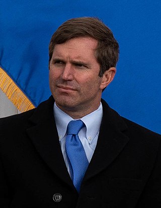 <span class="mw-page-title-main">Andy Beshear</span> 63rd governor of Kentucky