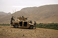 2nd Stryker Cavalry Regiment patrol near Combat Outpost Mizan 2010-08-16