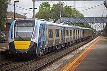 High Capacity Metro Train during testing