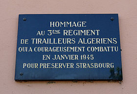 Immagine illustrativa dell'articolo Place du 3e-Régiment-de-Tirailleurs-Algériens