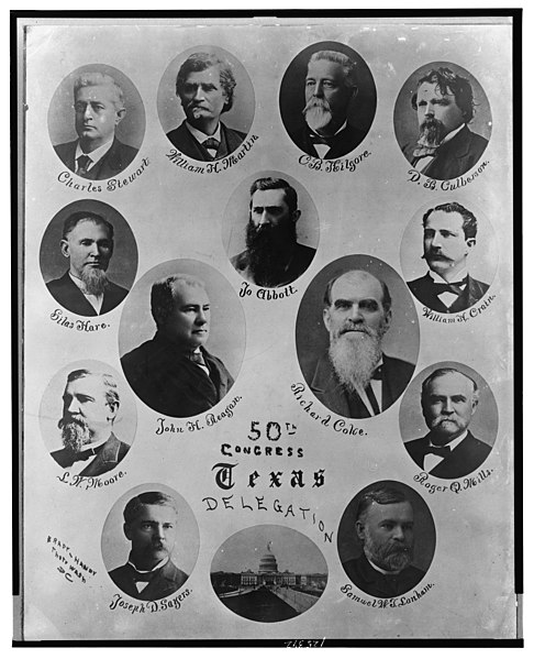 File:50th Congress Texas Delegation - Brady-Handy photo, Wash. D.C. LCCN00649609.jpg