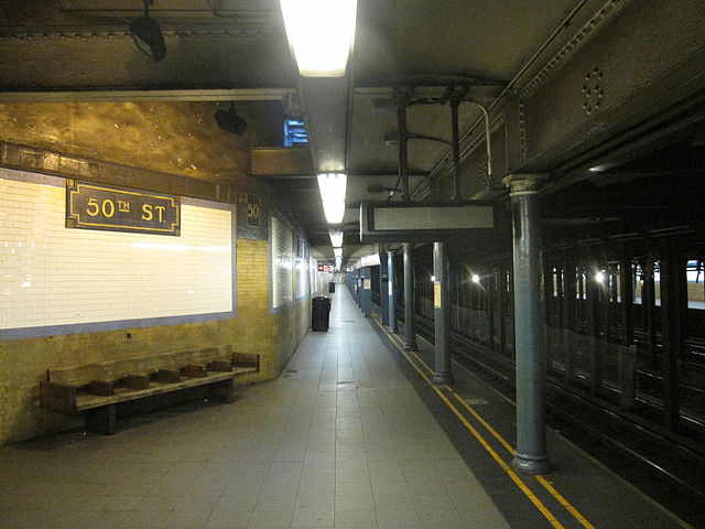 50th Street, one of the line's original stations