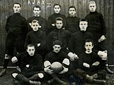 Az Ajax az 1900–1901-es szezonban, (az eddigi legrégebbi csapatkép)
