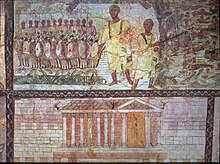 Moses leading the Israelites across the Red Sea, a temple AHSC ORPHANS 1071314236.jpg