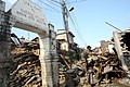 A view of devastation at Barpak, post fresh earthquake on May 13, 2015.jpg