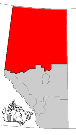 Regionen in Alberta