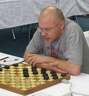 Alexander Baljakin Dutch draughts player