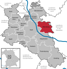 Allersberg - Localizazion