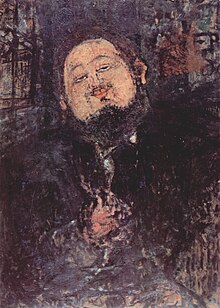 Modigliani, Diego Rivera, 1914, huile sur toile.