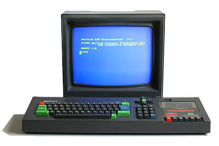 The Amstrad CPC 464 personal microcomputer