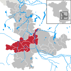 Amt Unterspreewald – Mappa