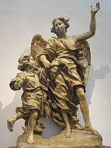 Guardian Angel, 1696, kirken San Sebastiano, Stavelot