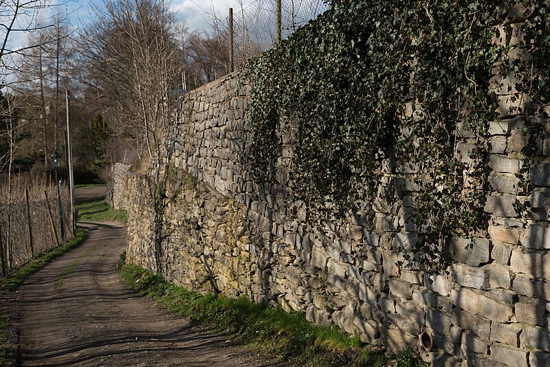 File:Annaberg, Stadtbefestigung, Stadtmauer, westlicher Abschnitt-20160407-006.jpg