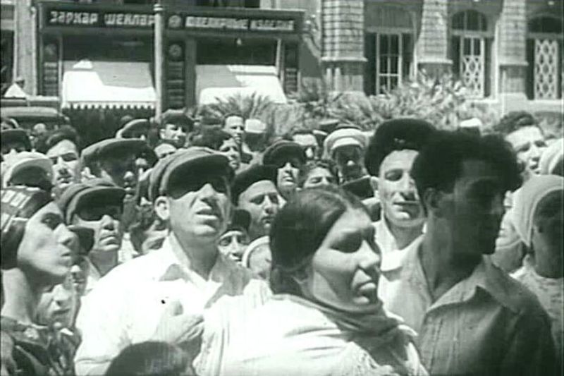 File:Announcement of the beginning of the Great Patriotic War in Baku.jpg