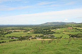 Ardpatrick with a foothill of the Ballyhoura Mountains in the background