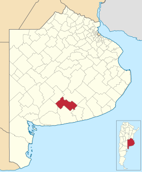 Localisation de Adolfo Gonzales Chaves