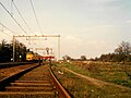 De voormalige aftakking richting Stadskanaal ten noorden van Assen.