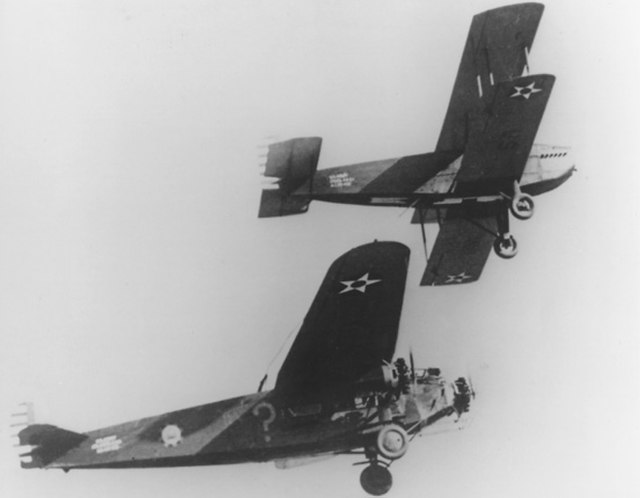 The Question Mark being refueled by a Douglas C-1