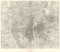 Paris in 1380 Atlas des anciens plans de Paris - Paris en 1380 - David Rumsey.jpg