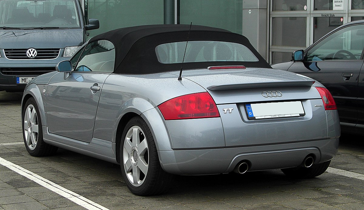 File:Audi TT Roadster 1.8 T quattro (8N, Facelift) – Heckansicht