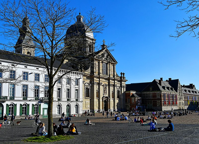 File:BELGIUM - GHENT - St Pietersplein.jpg