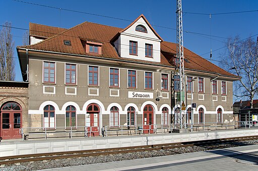 Bahnhof Schwaan