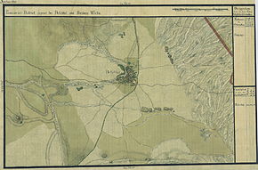 Deliblata în Harta Iosefină a Banatului, 1769-1772