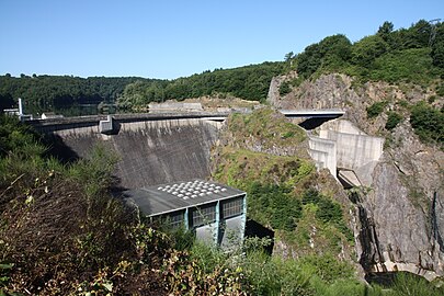 Le barrage en 2010.