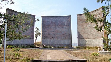 Former WW2 memorial turned into Nagorno-Karabakh conflict memorial