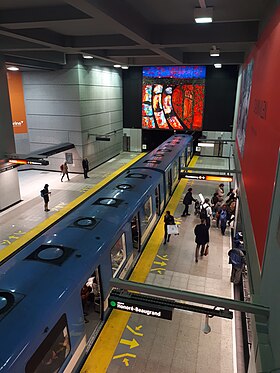 Illustrationsbillede af artiklen Berri-UQAM (Montreal metro)