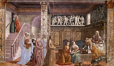 Domenico Ghirlandaio, the Sassetti Chapel, Florence, 1483-1486.