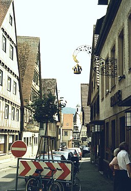 Marktstraße in Blaubeuren