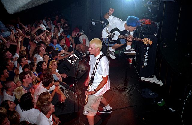 Image: Blink 182 at the Showcase Theater in Corona July 18,1995