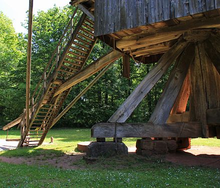 Bockwindmühle im Freilichtmuseum Kommern