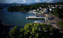 Looking northwards over Windermere