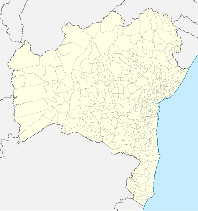 Шаблон:Карта розташування Бразилія Баїя