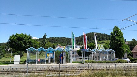 Bronschhofen railway station