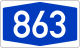 Bundsautobahn 863