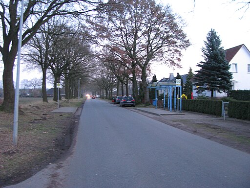 Bushaltestelle Zweedorfer Straße, 1, Schwanheide, Boizenburg-Land, Landkreis Ludwigslust-Parchim