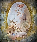 Ca' Rezzonico - Allegory of Merit Accompanied by Nobility and Virtue - Giambattista Tiepolo.jpg