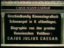 File:Caius Julius Caesar (Tahun 1914).webm