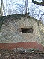 Old artillerie-tower at the entrance