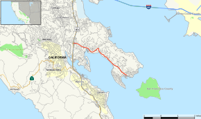 California State Route 131 Map.svg