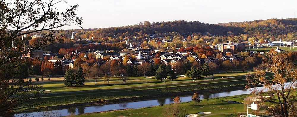 Ohio University in autumn