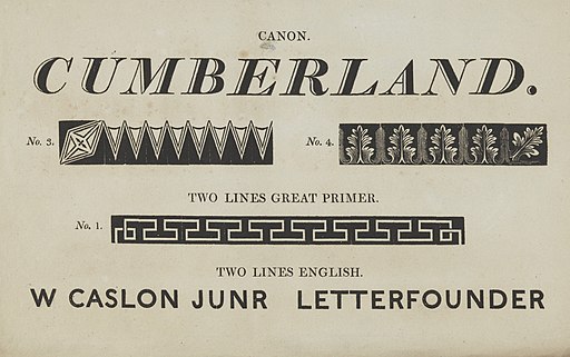 Caslon Two Lines English Egyptian