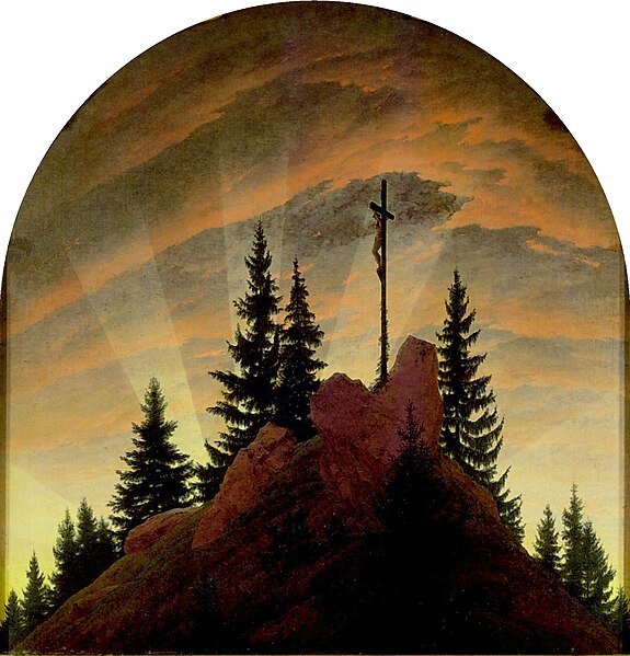 File:Caspar David Friedrich - Das Kreuz im Gebirge.jpg