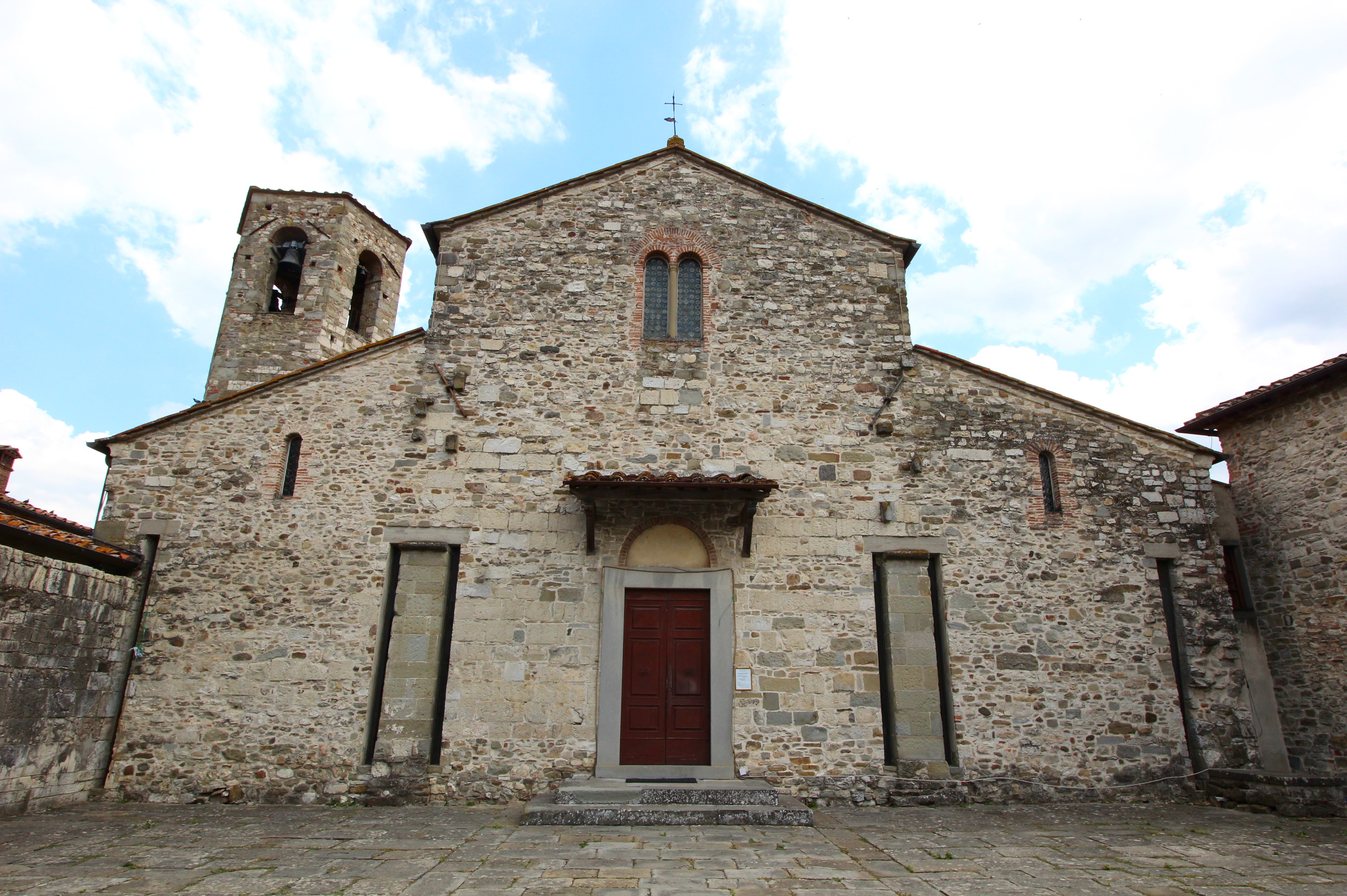 Rassina Map Village Castel Focognano Tuscany Italy